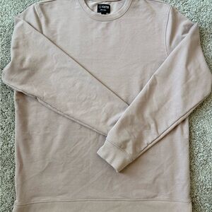 Men’s Pullover Split-Hem Long-Sleeve, size Large